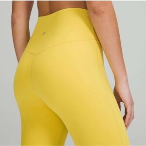 WOMENS LULULEMON ALIGN HIGH RISE LEGGINGS IN SOLEIL, SIZE - 10 NWOT
